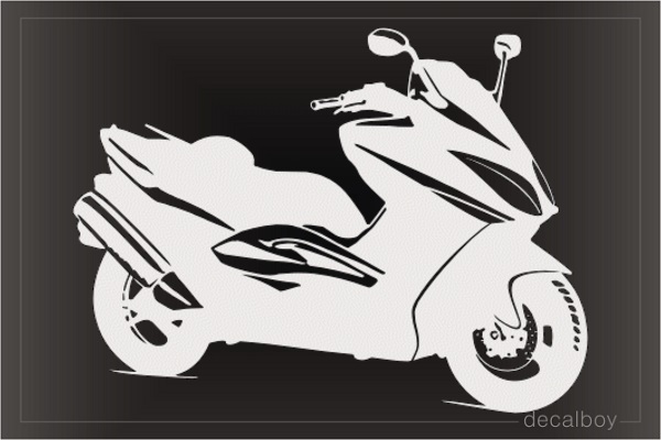 Modern Motorcycle Decal