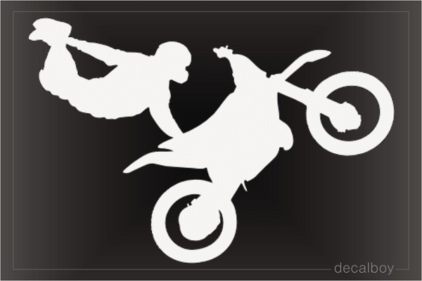 Motorbike Stunts Decal