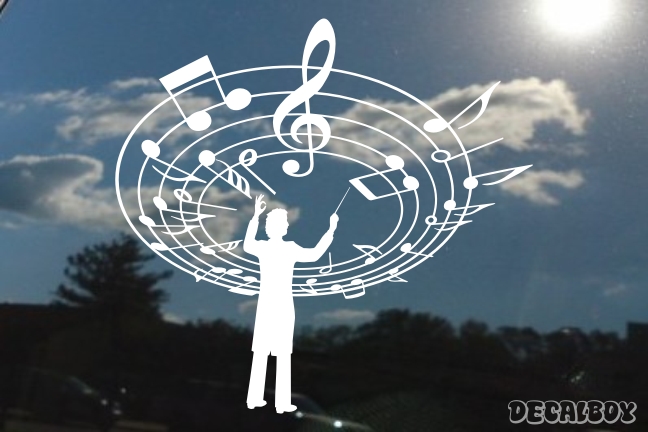 Music Director Conductor Decal