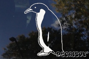 Penguin 55 Window Decal