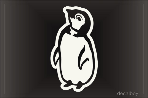 Penguin Baby Decal