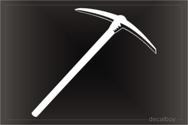 Pickaxe Tool Decal