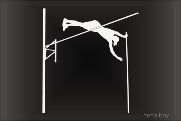 Pole Vaulting Decal