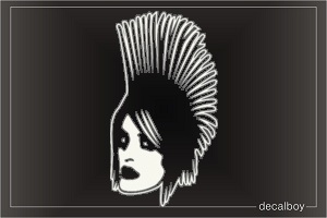 Punk Face Decal
