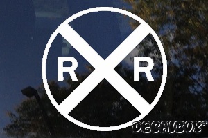 Railroad Signs Decal