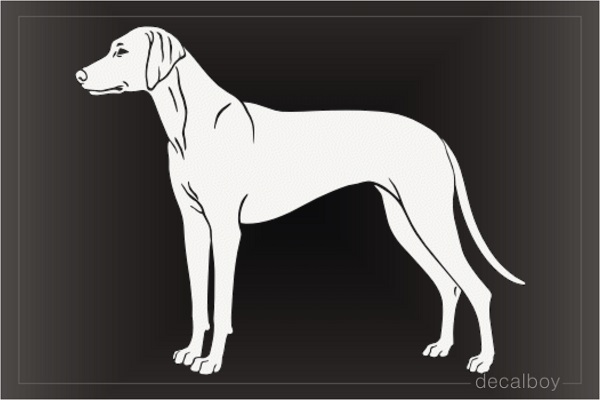 Rhodesian Ridgeback Dog Decal