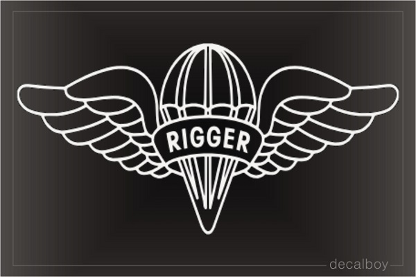 Rigger Logo Decal
