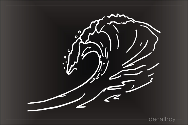 Rogue Waves Decal