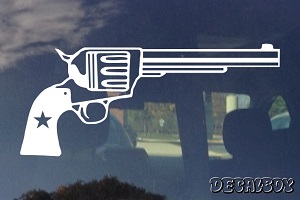 Six Shooter Decal