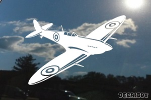 Spitfire Fighter Aircraft Decal
