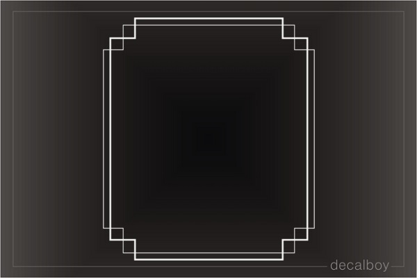 Square Frames Decal