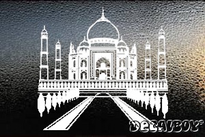 Taj Mahal India Car Decal