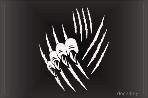 Tribal Claws Decal