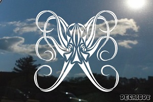 Tribal Octopus Decal