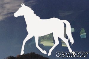 Trotting Horse Decal