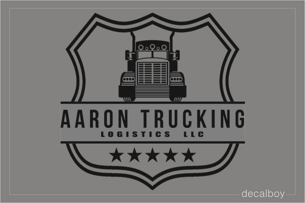 Trucking Company Logo Decal