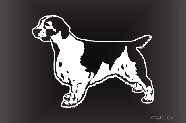 Welsh Springer Spaniel Dog Decal