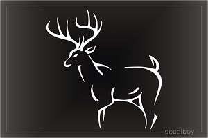 White Tailed Deer Decal