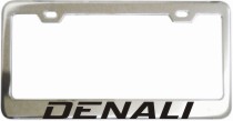 Denali License Frame