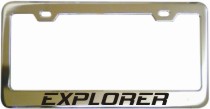 Explorer 321 License Frame