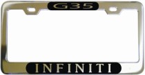 Infiniti G35 License Frame