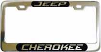 Jeep Cherokee License Frame