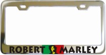 Robert Marley Chrome License Frame