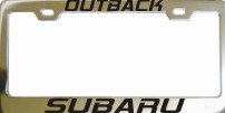 Subaru License Frame