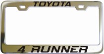 Toyota 4runner License Frame