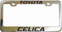 Toyota Celica License Frame