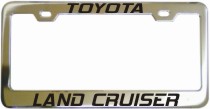 Toyota Cruiser License Frame