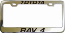 Toyota Rav 4 Chrome License Frame