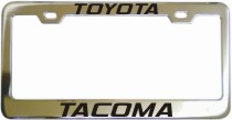 Toyota Tacoma Chrome License Frame