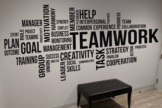 Teamwork Office Wall Decal