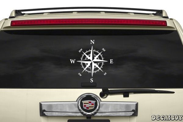 Compass Decals And Stickers Decalboy 3591