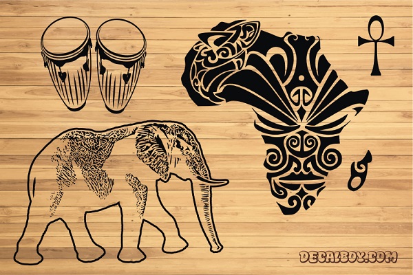 Decal African