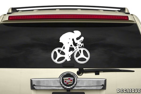 Road Racing Bike Bicycle Cycling Evolution vinyl decals stickers graphics car 
