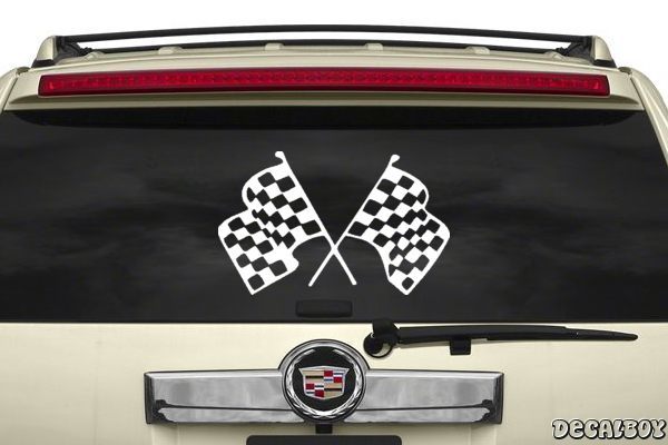 Decal Checkered Flags