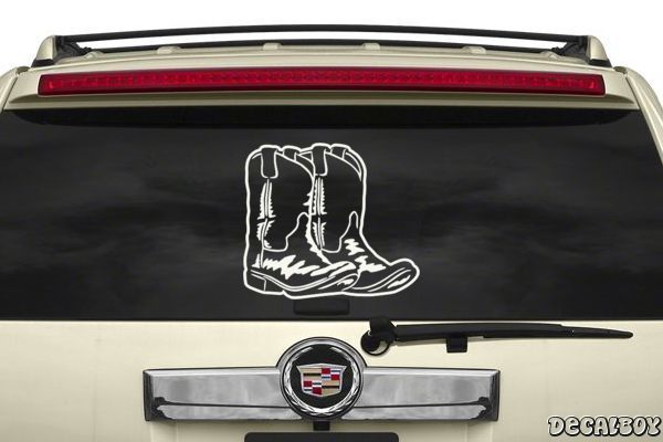 Decal Cowboy Boots