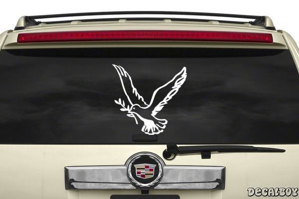 Decal Dove Olive Branch