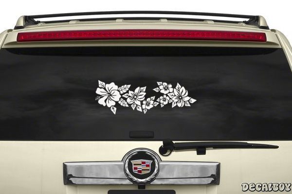 Decal Hibiscus Flowers