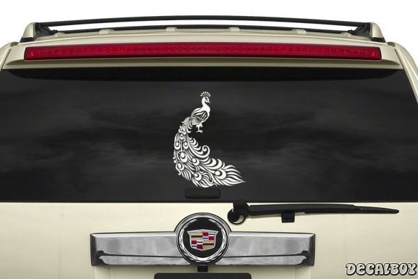 Decal Peacock