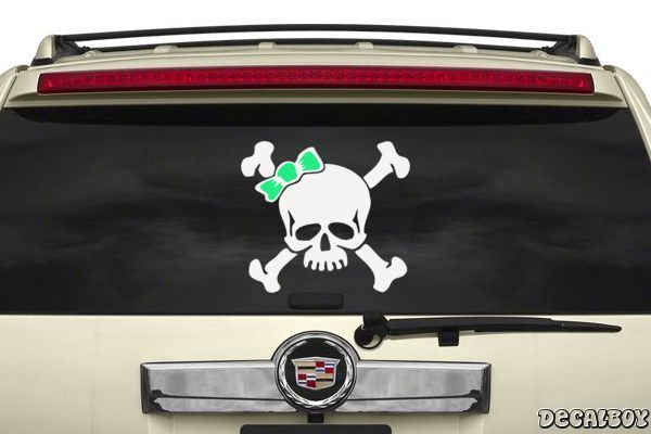 Decal Skull Bow