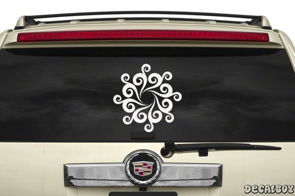 Decal Tribal Flames