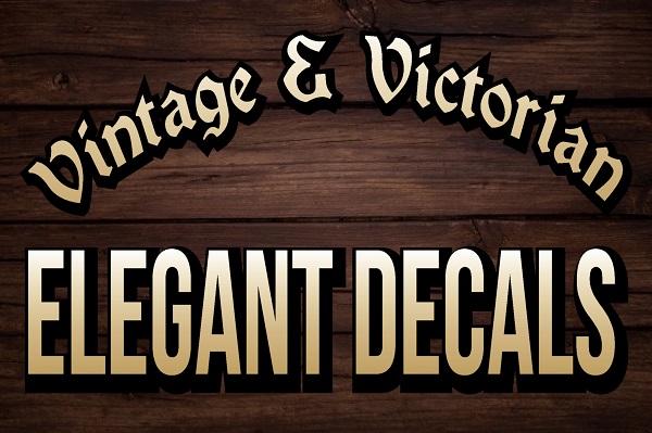 Decal Vintage Victorian Elegant