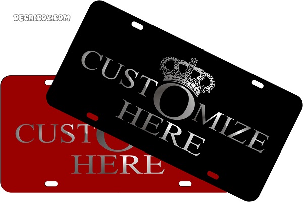 License Plate Personalized