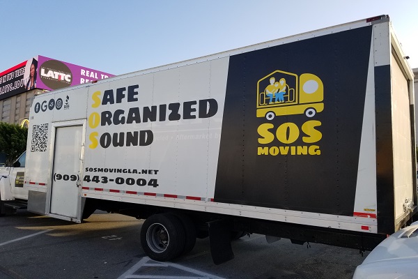 Moving Truck Company Logo & Lettering