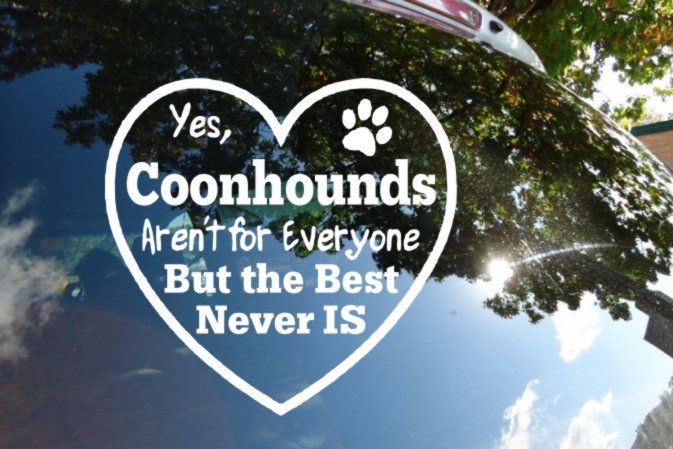 Treeing Walker Coonhound Dog Decal