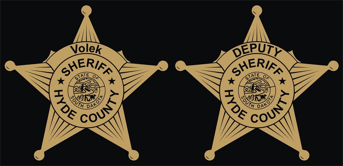 Sheriff Police Deputy Badge Custom Name Decal